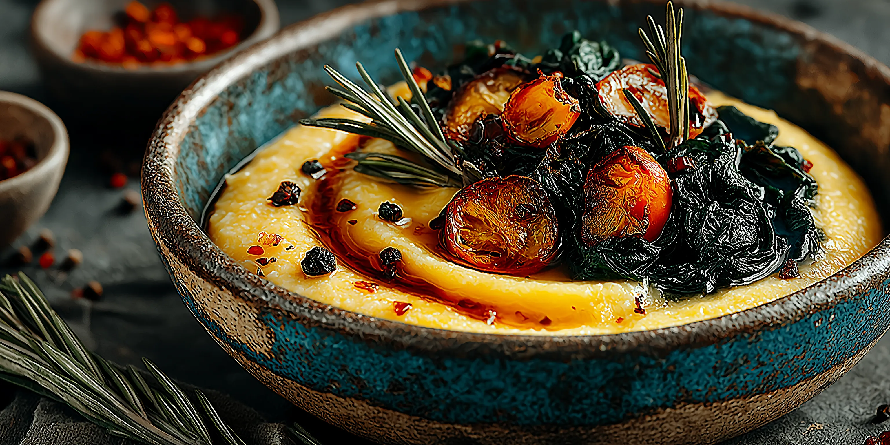 Extra creamy polenta